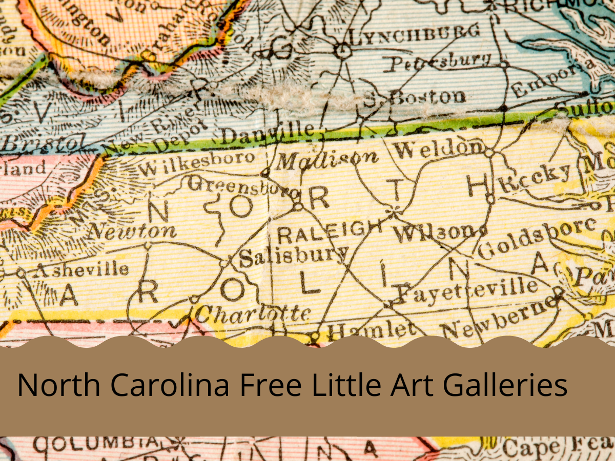 North Carolina Free Little Art Galleries